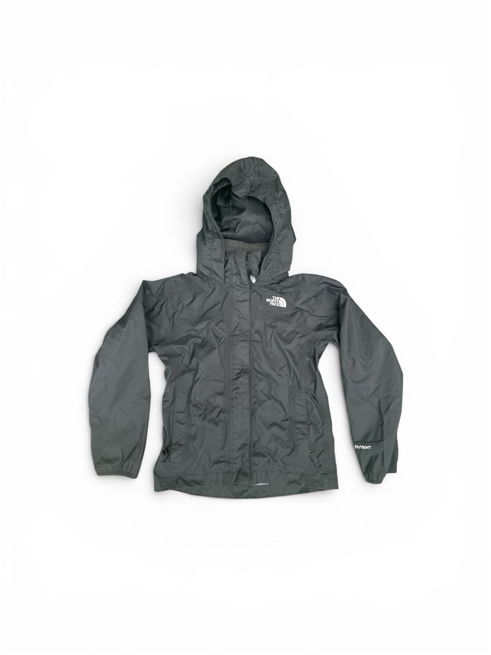 The North Face HyVent waterproof jacket, black, size S (7/8).